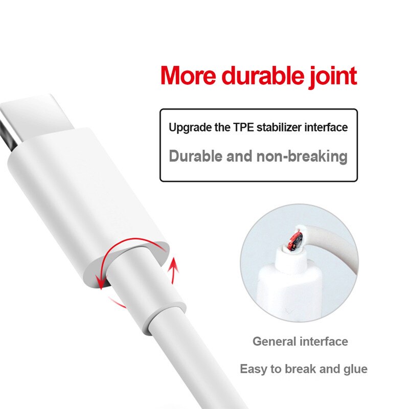 USB C Kabel Type-C USB-C 1M 2M 3M 2.4A Quick Charge Data Koord Voor Samsung s10 S9 Huawei P30 P20 Xiao mi mi 9 mobiele telefoon Kabels