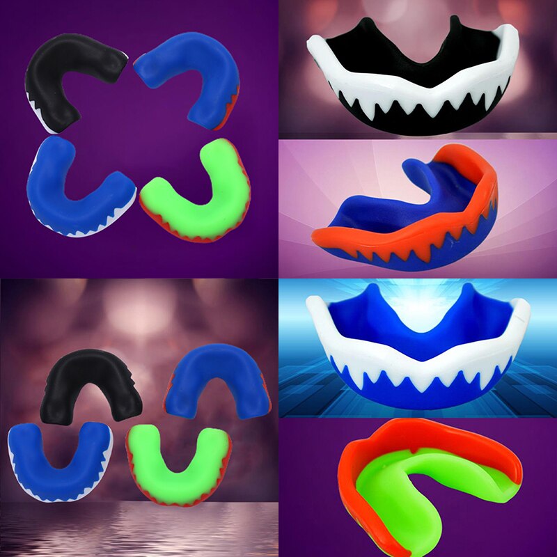 Mouth Guard Adult Karate Muay Safety Soft EVA Mouth Protective Teeth Guard Sport Football Basketball Thai Boxing