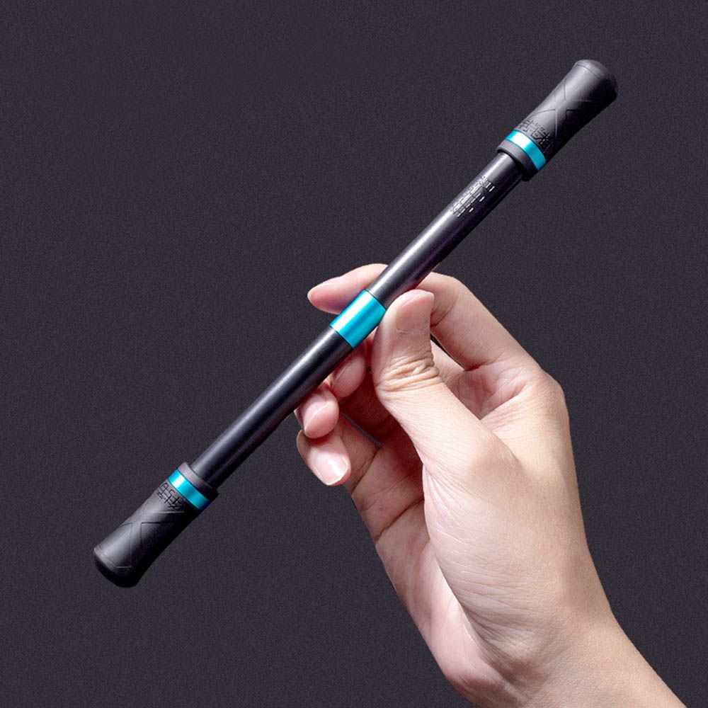 1PC Spinnen Kuli Kreative Gelegentliche Blitz Rotierenden Spielen Gel Stifte Schüler Spielzeug Freisetzung Druck Komfortable Penspinning Stift