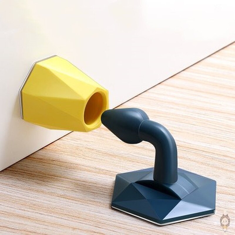 1Pcs Rubber Deurstopper Muur Protector Non Boren Sticker Siliconen Crash Pad Verborgen Deur Bumper Houder Safe Baby Benodigdheden