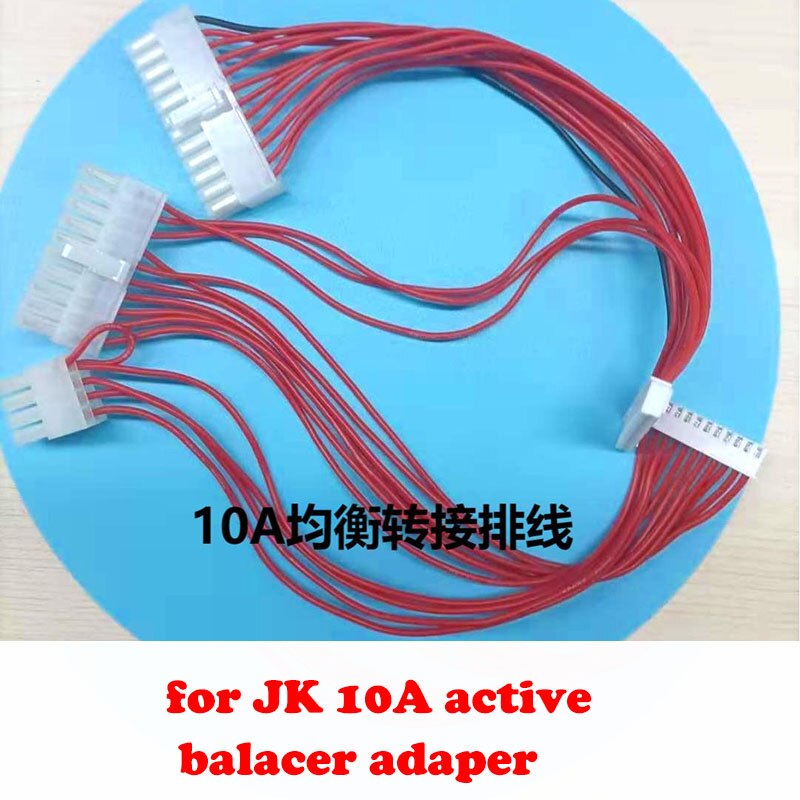Accessories for JK Jikong Active Balancer BMS Battery Cable Wire XH2.54 Connector Adapter GPS RS485 Module LCD Display Bluetooth: wires for 10A adaper