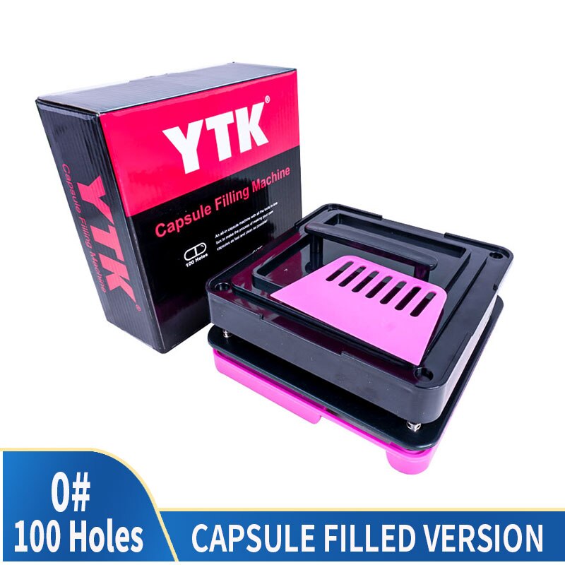 100 Hole 0 # Type Filling Capsule Plate Capsule Filling Machine ABS Plastic Filling Machine Manual Filling Capsule Plate: Default Title