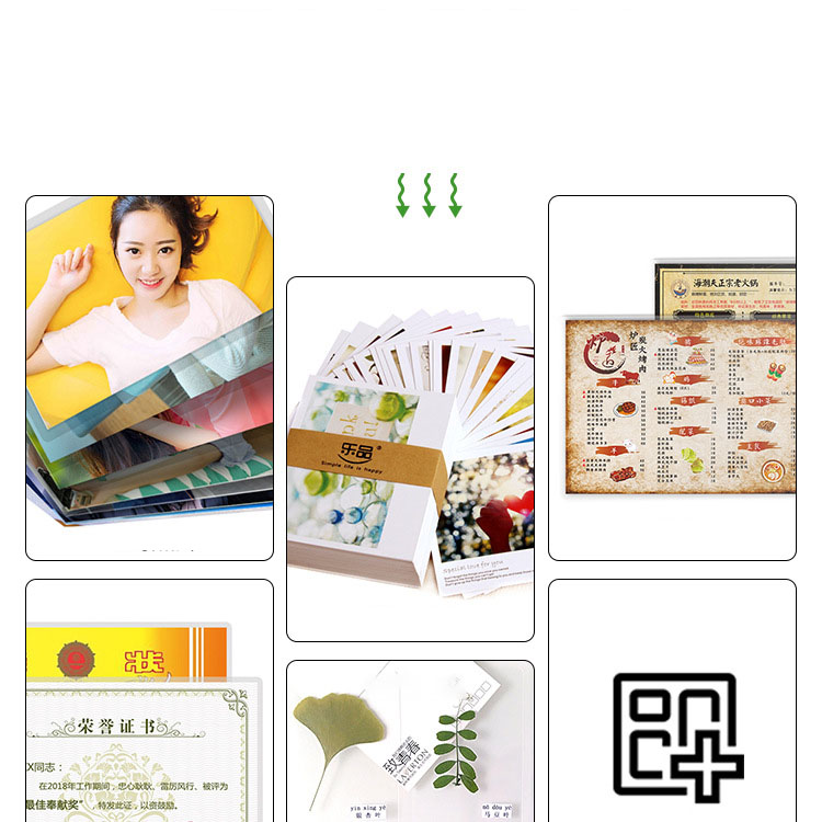 100 Sheets / Pack 50 MIC, A4 Plastic Film, Plastic Film, Information Film, Photo Film, Plastic Film, Pet Photo File Card Picture