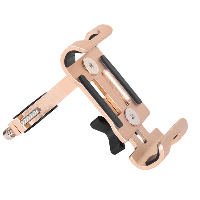 NEUE Handy Halter Halterung Fahrrad Lenker Aluminium Legierung Halterung Moto Outdoor Reiten Handlebarfor Navigation Feste Halterung: Non-rotatable 3