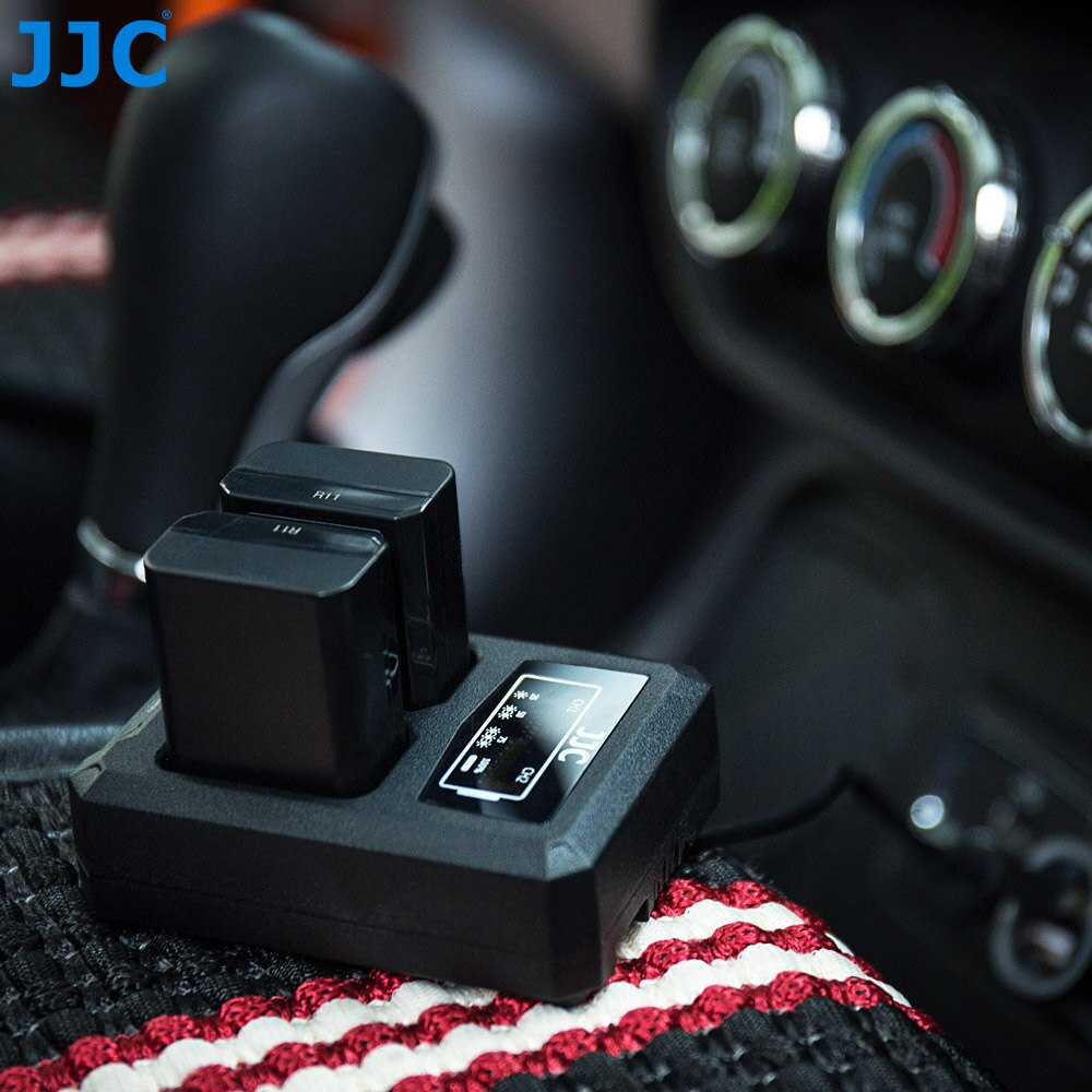 Jjc Usb Dual Batterij Travel Charger Voor Sony NP-FW50 A6400 A7 A7S A7R A7II A7SII A7RII A6500 A6300 A6000 Vervangt BC-VW1 BC-TRW