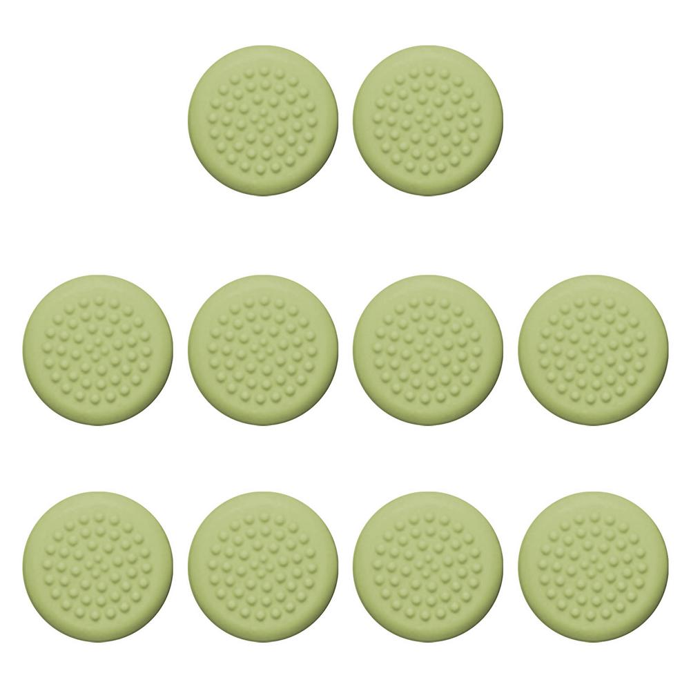10pcs Thumb Grip Set VR Touch Controller Thumbstick Caps for Oculus quest1 / 2 /Quest Rift S: Green