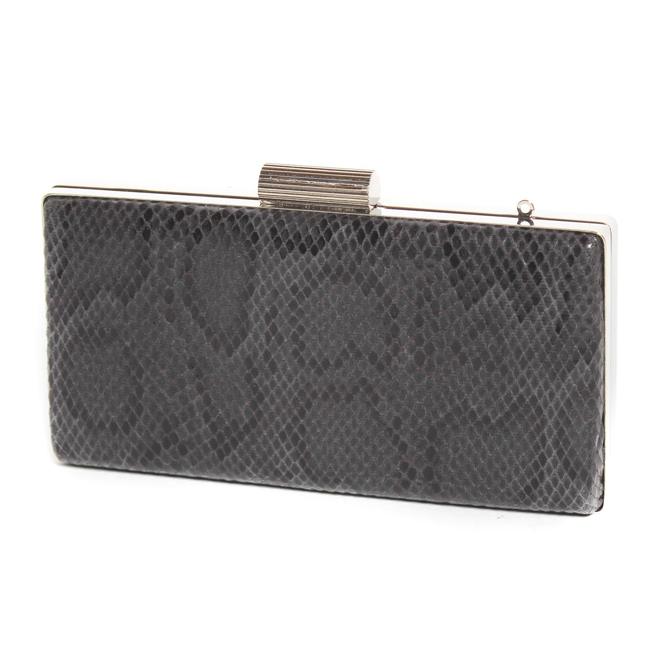 Bolso de para mujer Estampado Serpiente AnimalPrint bolsos de mujer Cadena para Llevarlo Modo Bandolera: Negro