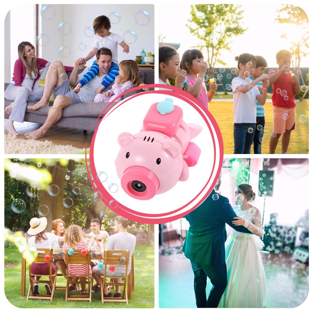 Dreamme Automatic Bubble Machine A Wrist Strap Bubble Liquid Bubble Blower Toy Suitable for Outdoor, Party, Wedding