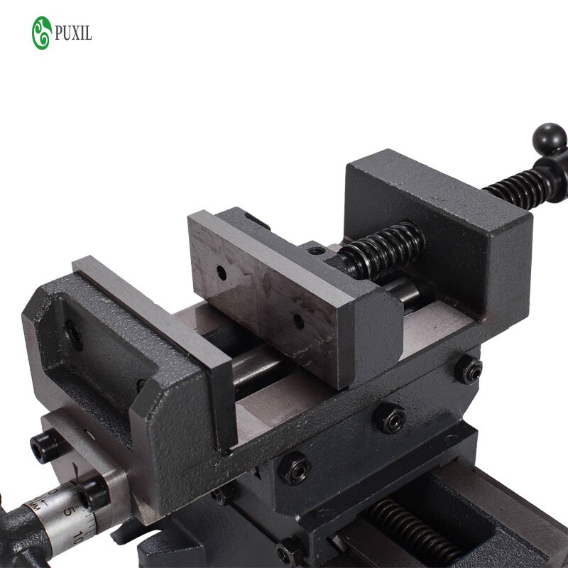 3-inch Precision Cross Vise Heavy Duty Vise Two-way Mobile Vise Work Bench Drilling and Milling Machine Special Cross Pliers
