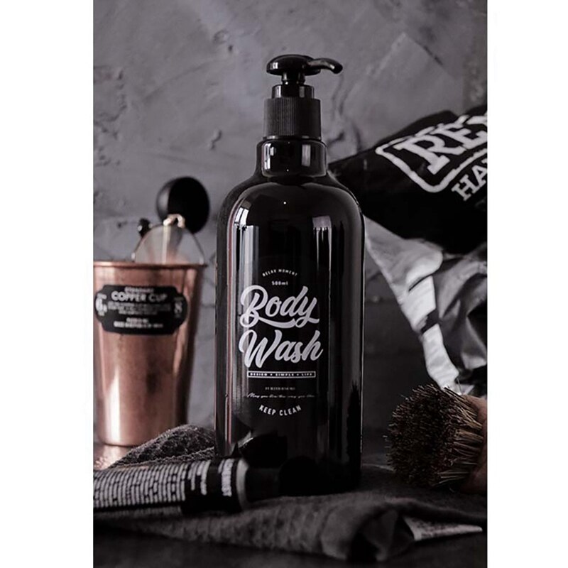 Hervulbare lege fles verdeelde reisfles shampoo douchegel conditioner container persfles getagd: Rz1991c
