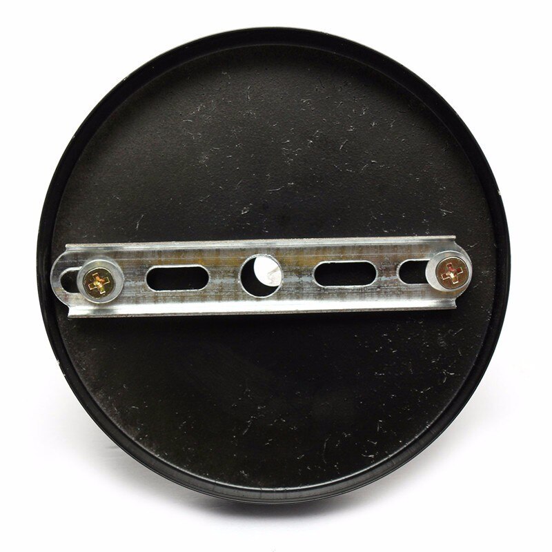 E27 Bulb Lamp Base Holder 120mm Lamp Base Ceiling Canopy Wall Lights Mount LED Vintage Pendant Light Lamp Disc Base