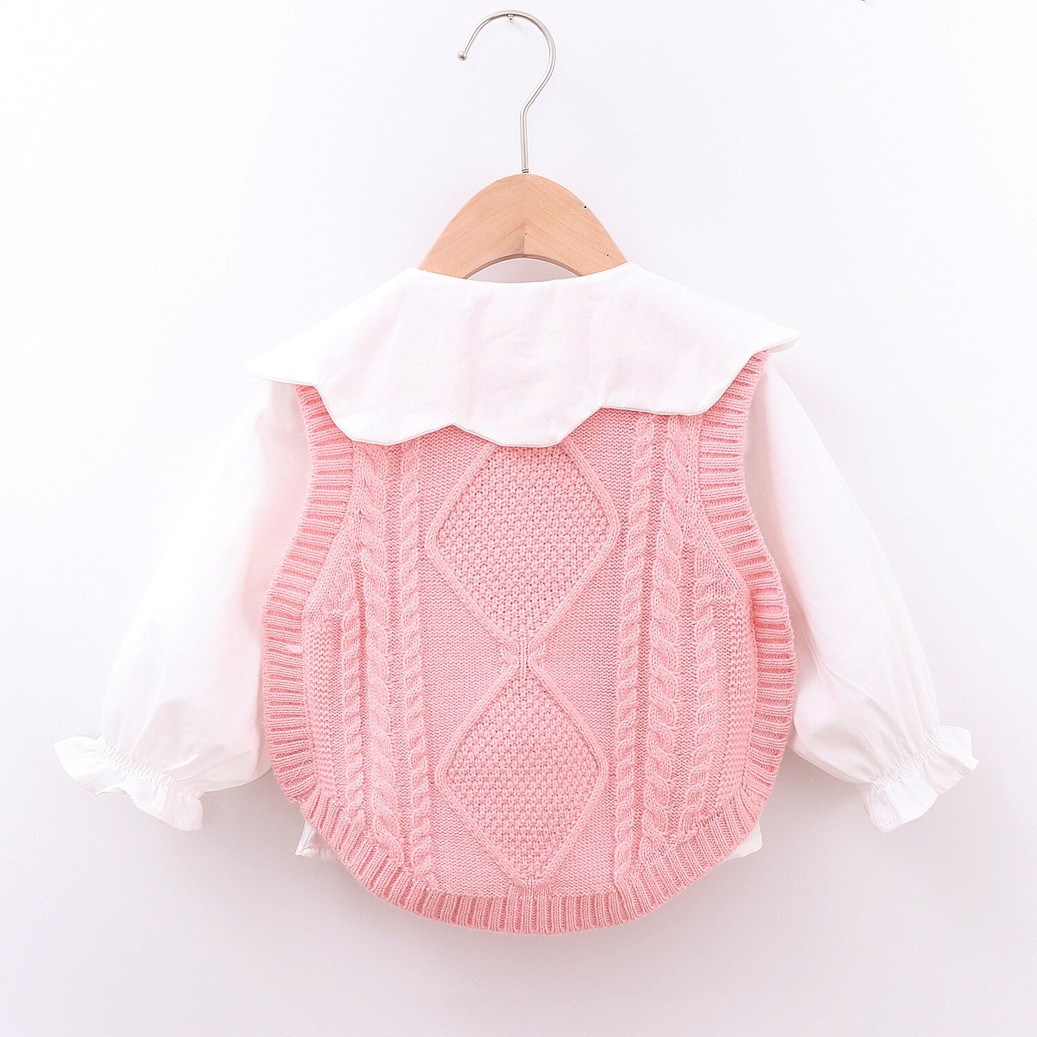 Recién Nacido niña dulce algodón ropa camisa y ropa de punto Ropa Camisetas Camiseta de manga larga algodón trajes
