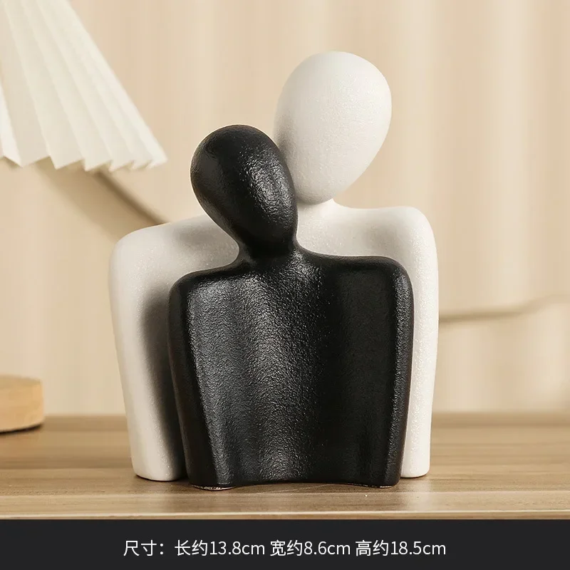 Heminredning skulptur keramik figur staty prydnad ... – Vicedeal