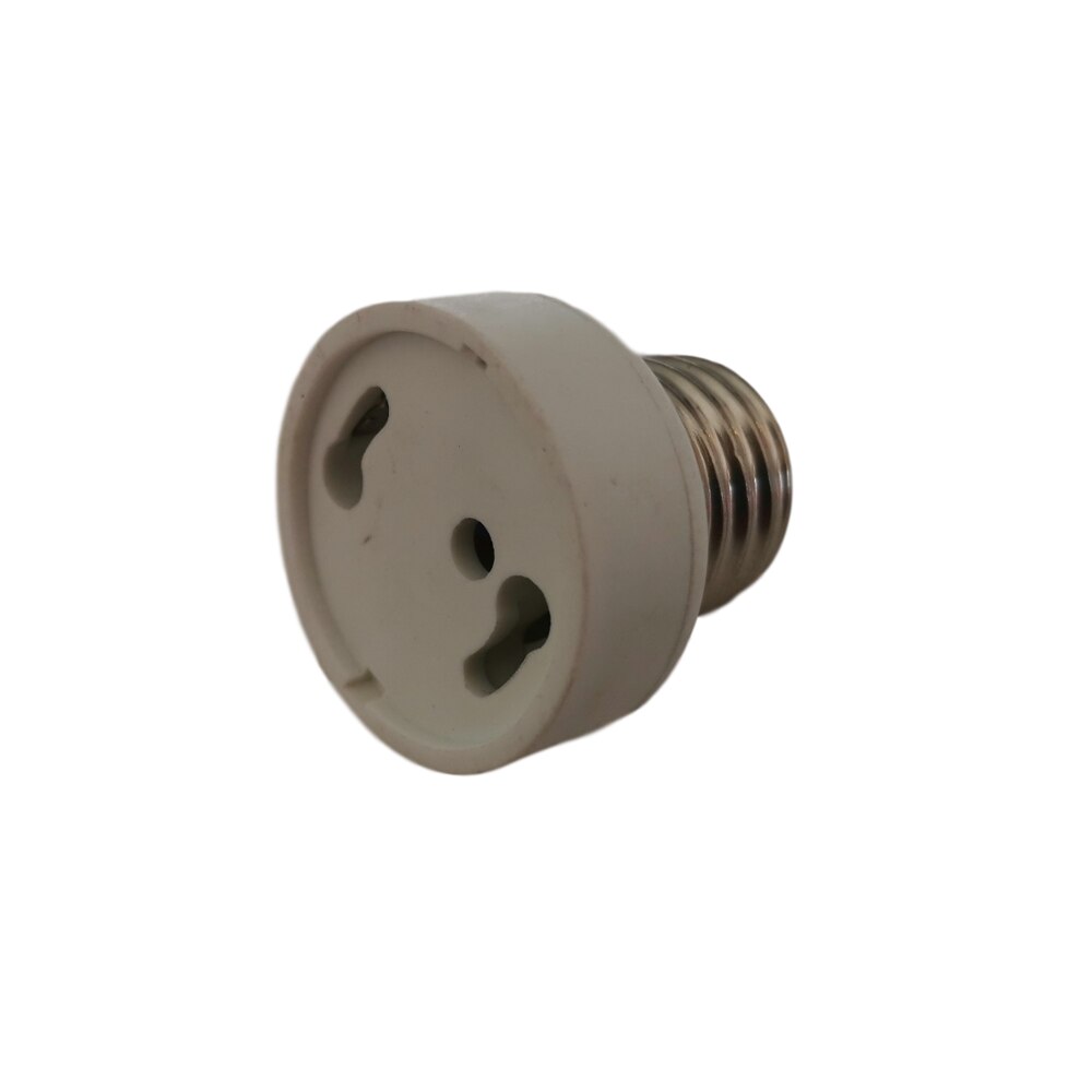 E27 To GU24 Lamp Bulbs Holder Socket Adapter Converter White