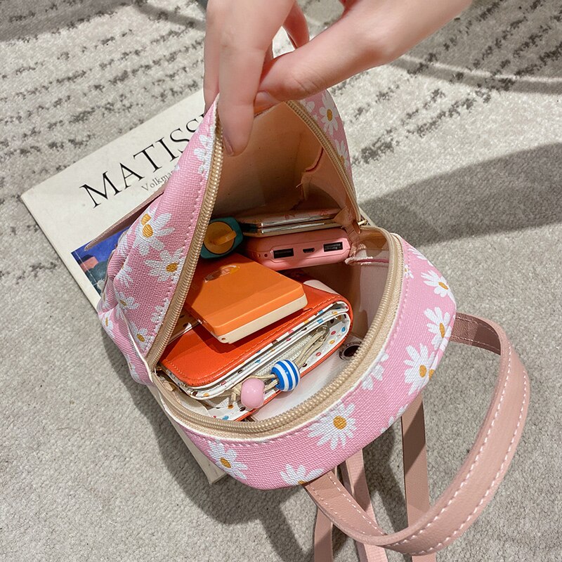 Vento marea mini rygsæk crossbody tasker til teenagepige kvinder skulder telefon pung koreansk stil trendy kvindelig taske