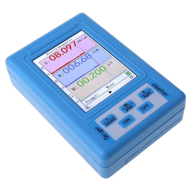 Elektromagnetisk strålningsdetektor dosimeter övervaka strålningstester emf -mätare