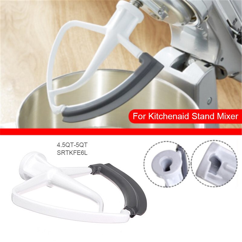 TTLIFE Tilt-Head Flex Edge Onderdelen 4.5-5QT (5L) voor KitchenAid KFE6L Tilt-Head Stand Mixers Professionele Keuken Tool Accessoires