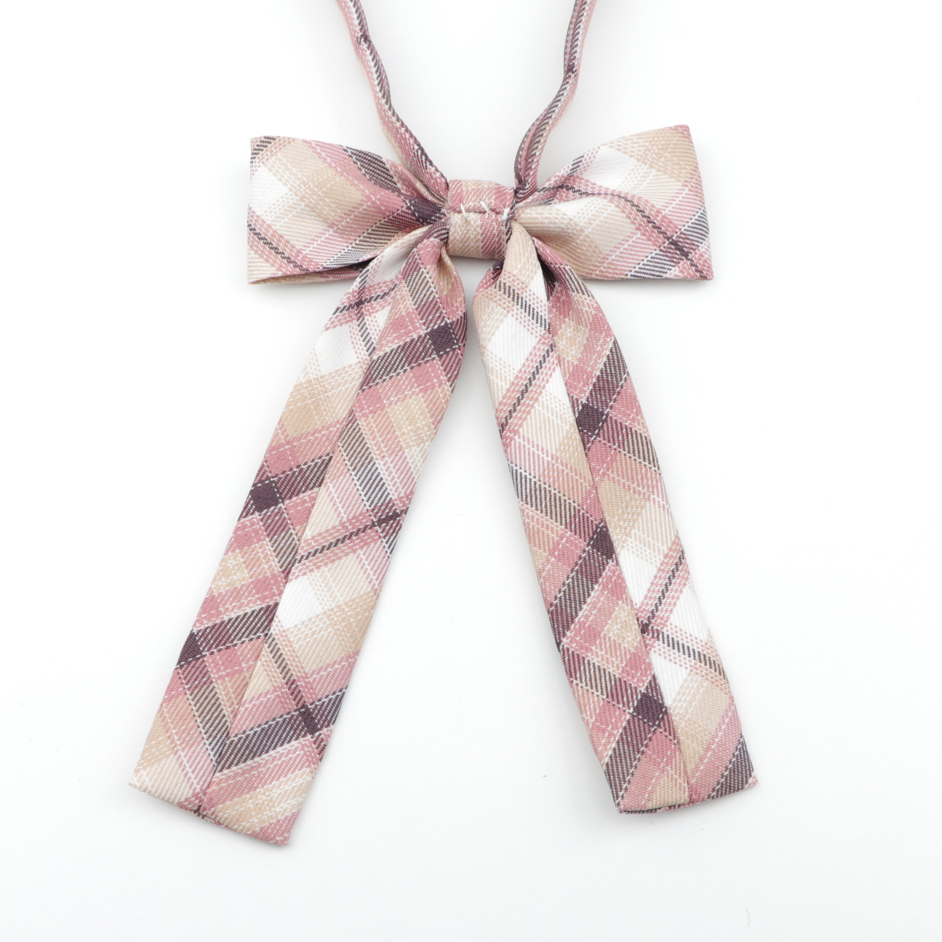 Chic College Striped Ladies Cute Bowtie Women School Girl Student Uniform Formal Suit Accessories Cravat Butterfly Knot