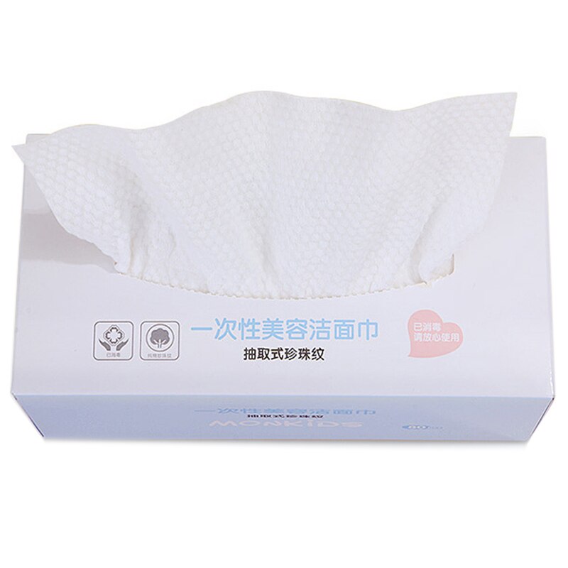 Ręczniki robić twarzy Monkids oczyszczanie twarzy dziesiątkowanie jednorazowe myjki 100 sztuk bawełniane chusteczki robić twarzy: Default Title