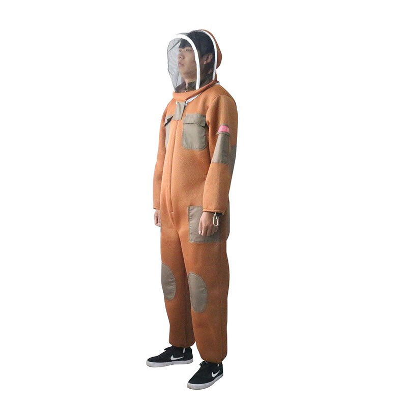 Ropa de apicultor , velo, pañuelo en la cabeza, sombrero, protección de cuerpo completo, grueso, transpirable, dedicado, novedad de