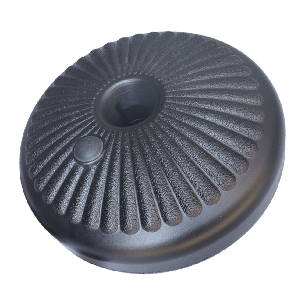 Round Patio Umbrella Base Outdoor Parasol Stand Round Water Filled Umbrella Base For Garden Beach Courtyard Umbrella 4O