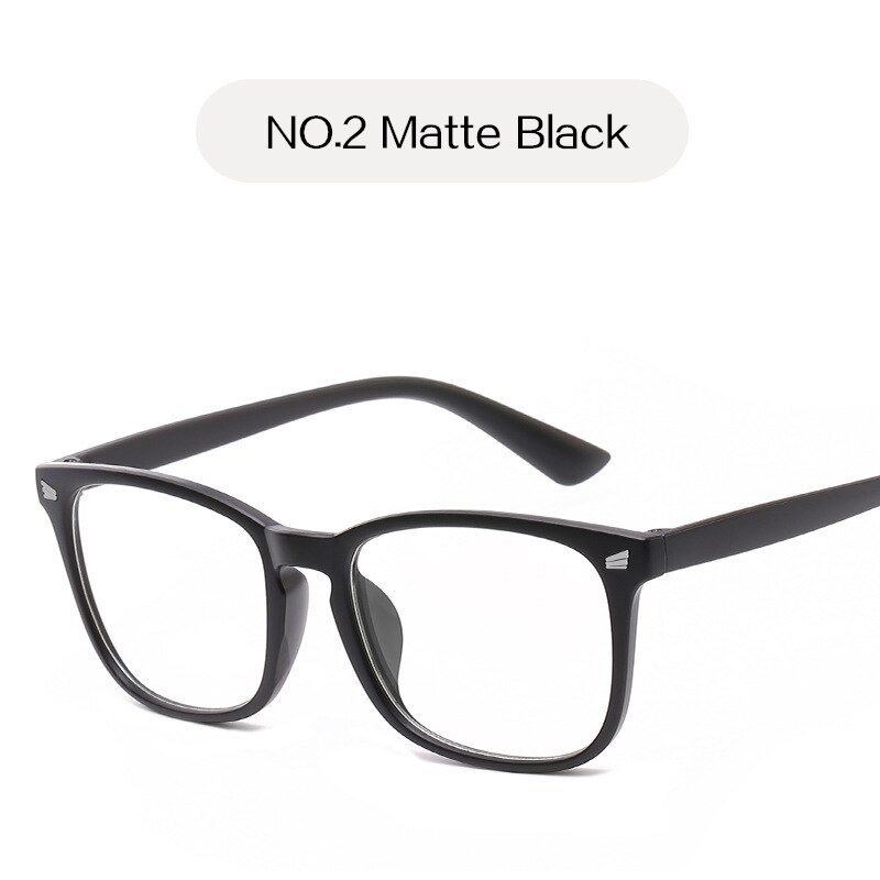 Yooske lås blå lys briller kvinder mænd overdimensioneret filter reducerer brillerammer til mænd computer blokerende beskyttelsesbriller briller: Mat sort