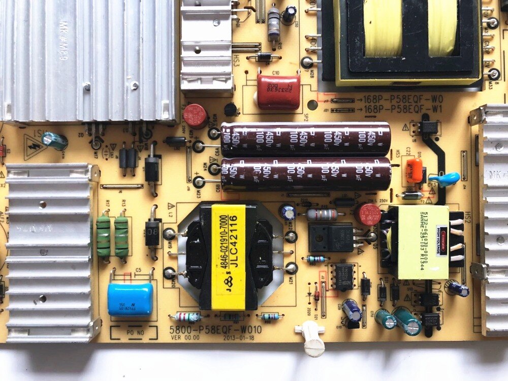 Original 5800-P58EQF-W010/W000 168P-P58EQF-W0/W1 de placa de altavoz Accesorios