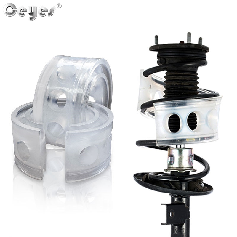 Ceyes 2Pcs Car Styling Avtobafery Suspension Shock Absorber Spring Bumper Power Auto-Buffers Accessories AutoBuffer Cushion Car