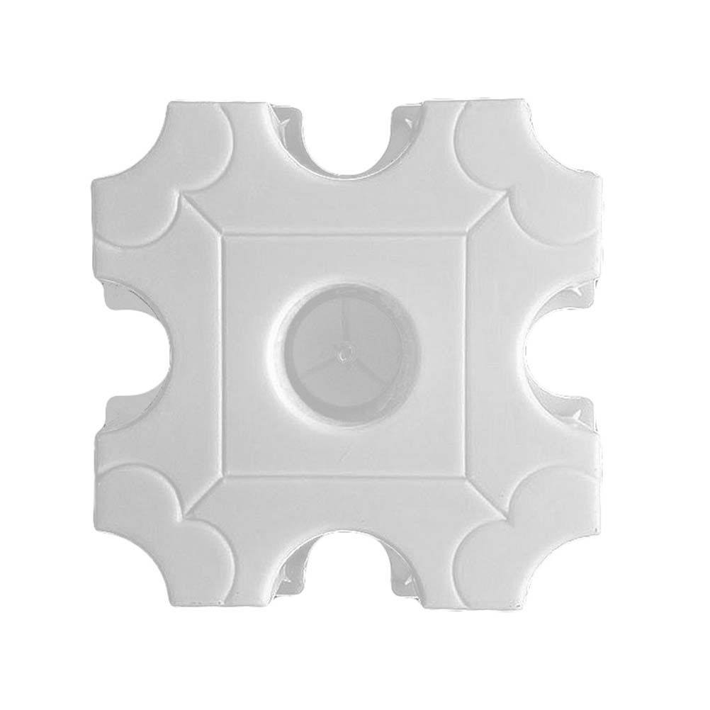 Cement Mold Stepping Stone Mold Reusable Concrete Mold for Patio Garden Lawn Pavement 30x30x7cm