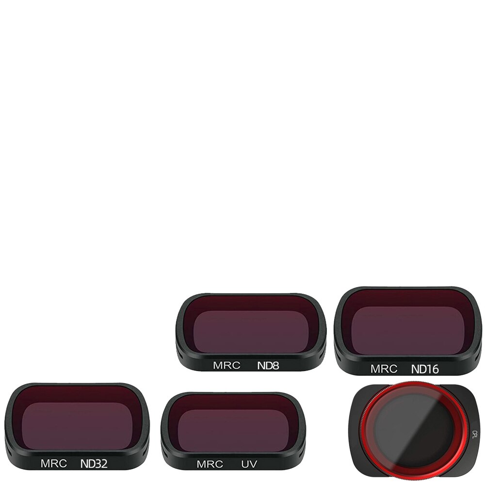 Kit de filtres pour Xiaomi Fimi Palm 1/2/Pro, accessoires Polar CPL ND/PL4 8 16 32 UV Macro Close-UP ND ND2-5 ensemble réglable: 5in1 Mix