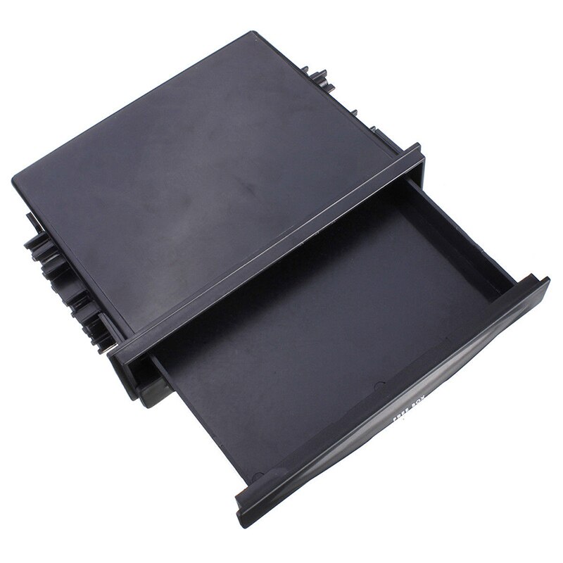 1PC Car Double Din Radio Pocket Installation Dash Storage Box Cup Holder