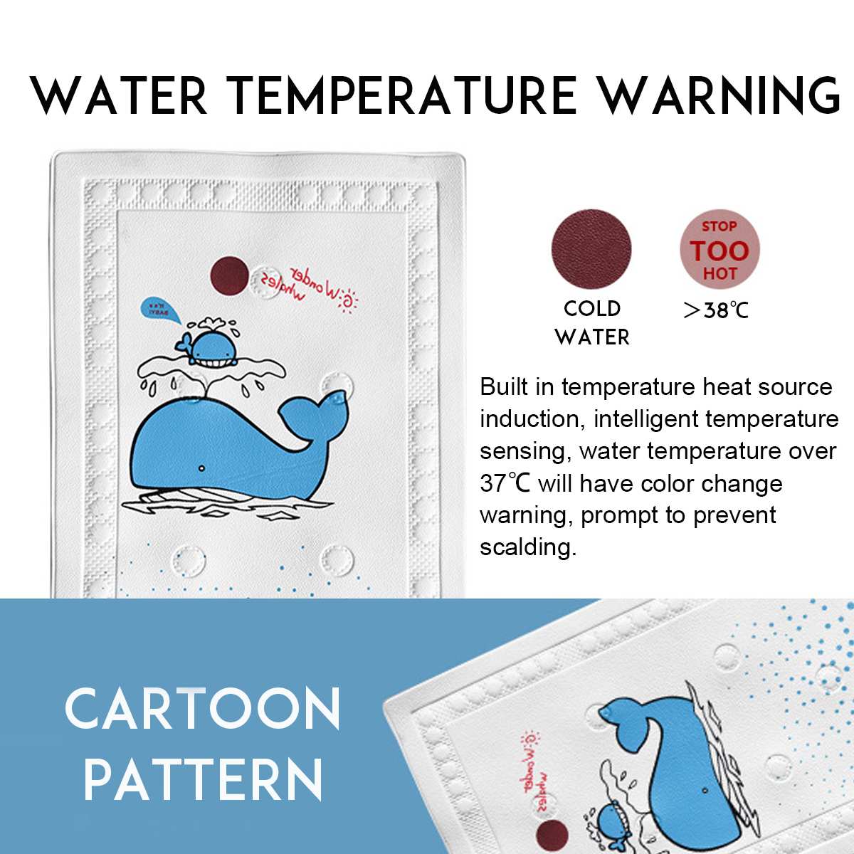 Tapis de bain bébé avec siège de douche bébé coussin de baignoire Support arrière antidérapant sécurité confortable chaise bébé siège de bain