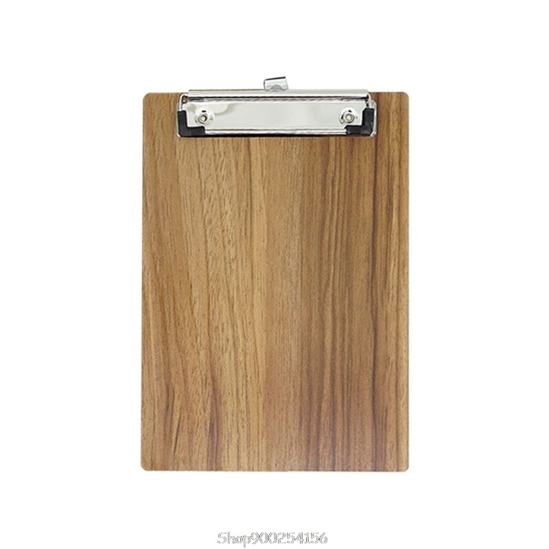 Portable A4 A5 Wooden Writing Clipboard File Hardboard Document Holder Office Stationery O19 20: Green