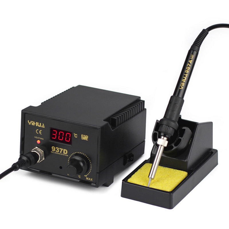 45W Soldering Station SMD Adjustable Temperature Control Antistatic Soldering Iron Station 110V/220V
