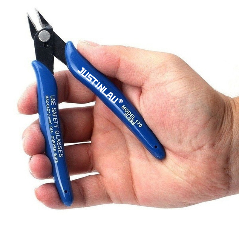 Diagonale tang Tang van koolstofstaal Elektrische draad Kabelscharen Snijden Zijkniptang Flush Tang Nipper Handgereedschap