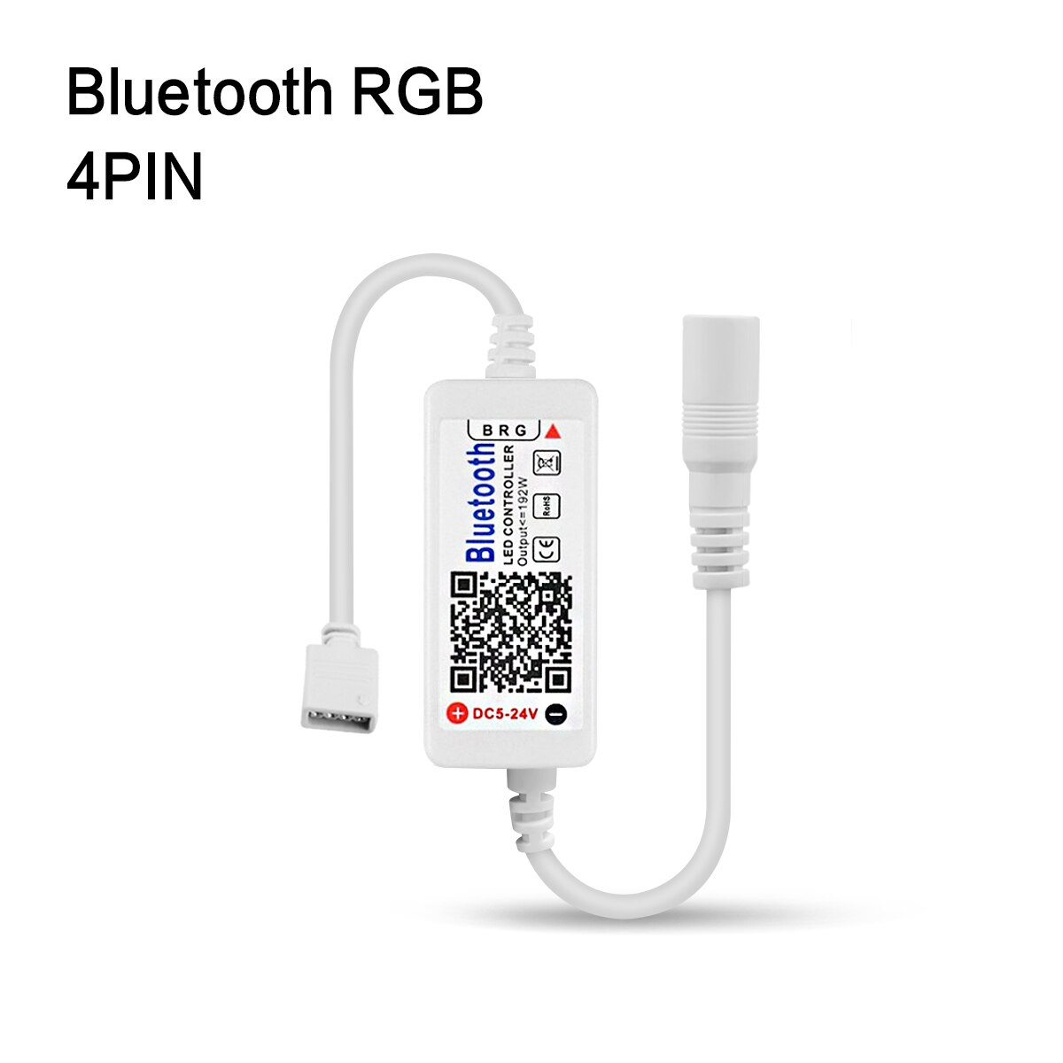 DC5V 12V 24V Tuya Smart Leben WiFi RGB Controller für LED Streifen 5050 Licht Drahtlose Bluetooth WIFI mit voice Control: Bluetooth RGB 4PIN