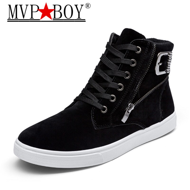 Mvp pojke män casual boots man höst ankel boots herr lägenheter casual höga toppar skor