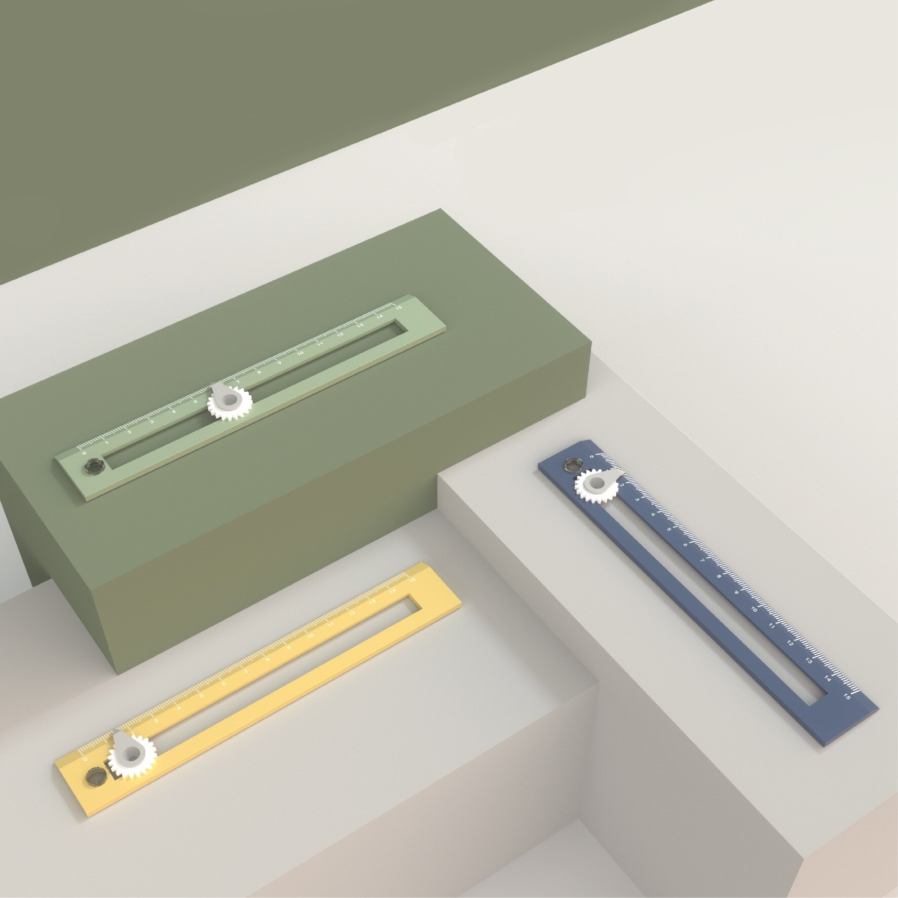 Circle Drawing Tool Plastic+Metal Geometry Drawing Compas Ruler For Students