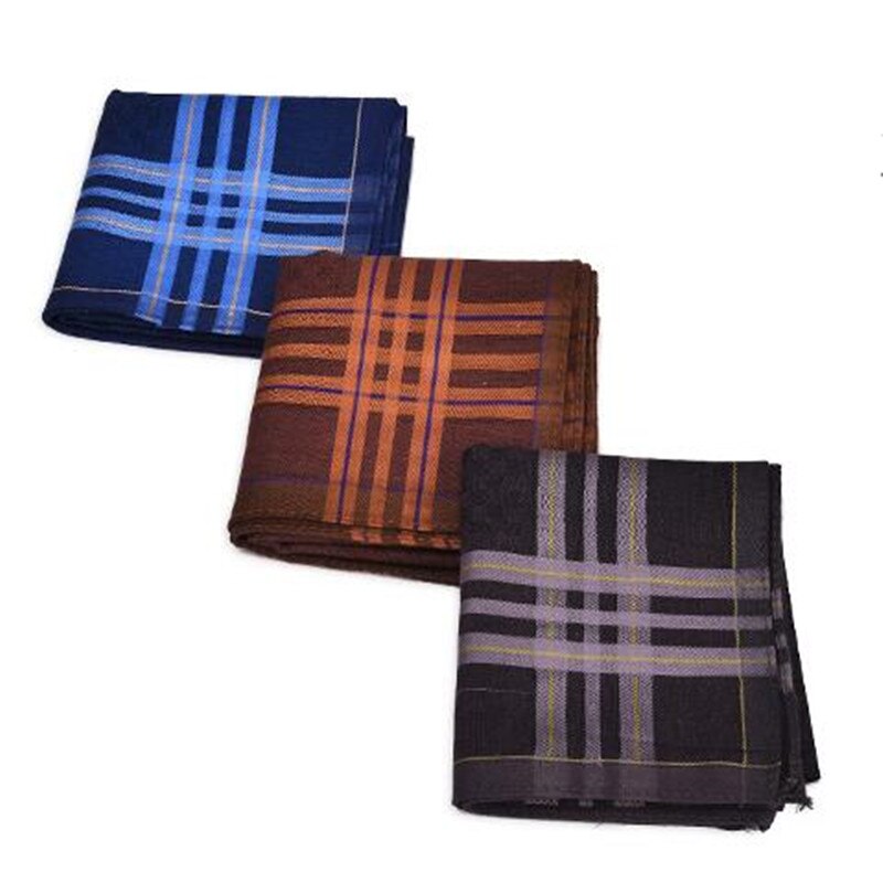 Fort Hoop 12Pcs 40*40Cm 100% Katoen Zakdoeken Mannen Pocket Zakdoeken Mannen Business Vierkante Zakken zakdoek: style 1