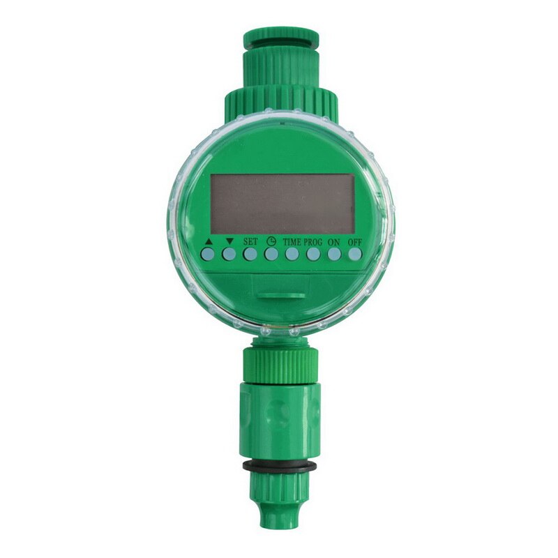 Automatic Smart Watering Timer Garden Watering System With Electronic LCD Display Home Ball Valve Irrigation Controller System: B-With bottom