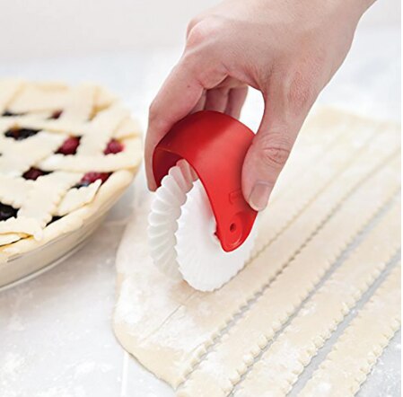 Pastry Cutting Wheel Rolling Wheel Manual Pastry Cutter Roller Cutter Noodle Tool Baking Tool Kitchen Pastry Cutting Tool LXX