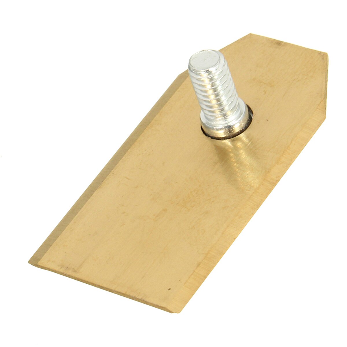 9pcs/set Titanium Coated Lawnmower Blade 0.6mm with Screws for Robot Mower Garden Tools