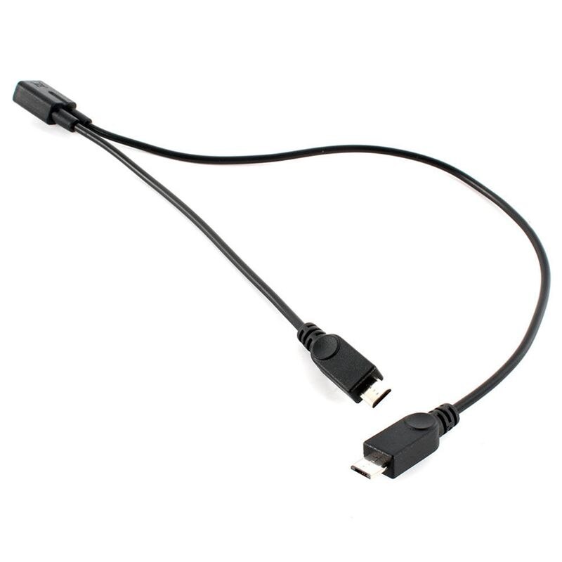 USB 2,0 A macho A 2 Dual USB hembra Y divisor Hub Cable convertidor U82