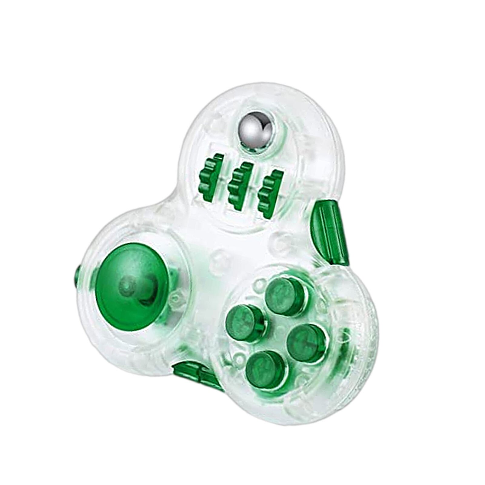 Magic Fidget Toys Combination Controller Pad Cobe Premium Figet Toy Relieve Stress AntiAnxiety Hand Toy: Green