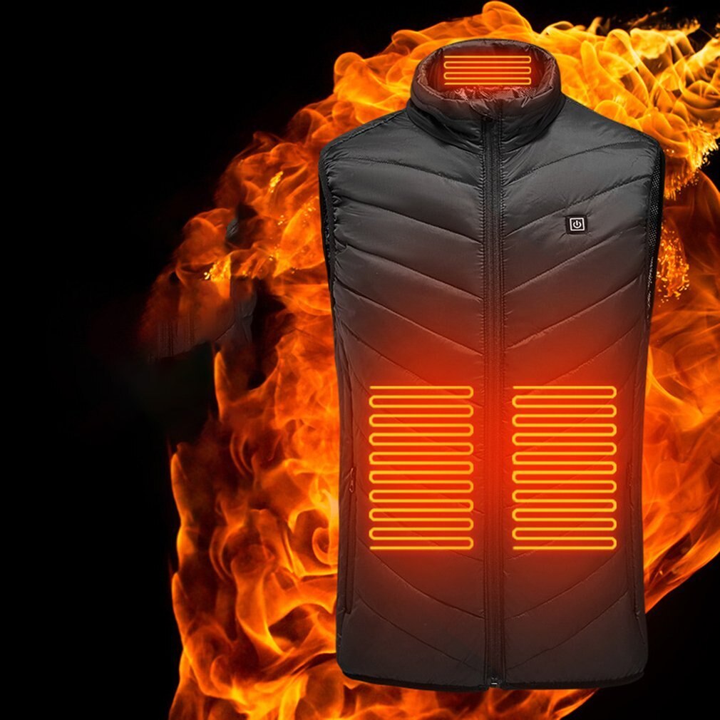 Unisex Winter Smart Heating Suit Warm Vest Constant Temperature Heating Suit USB Charging Heating Vest