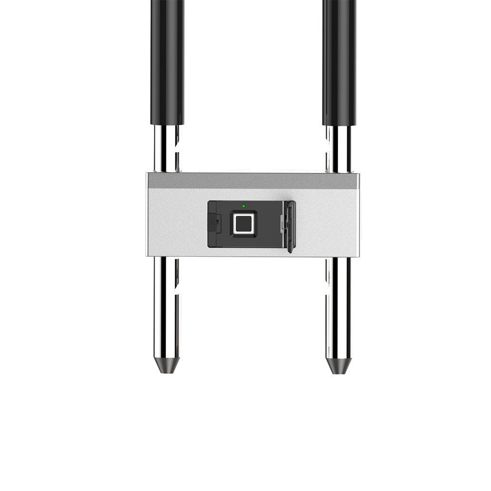 Newest Intelligent Fingerprint U Lock U-Shapedlocker Sliding Door Car Motorcycle Bike Padlock Window Password Waterproof