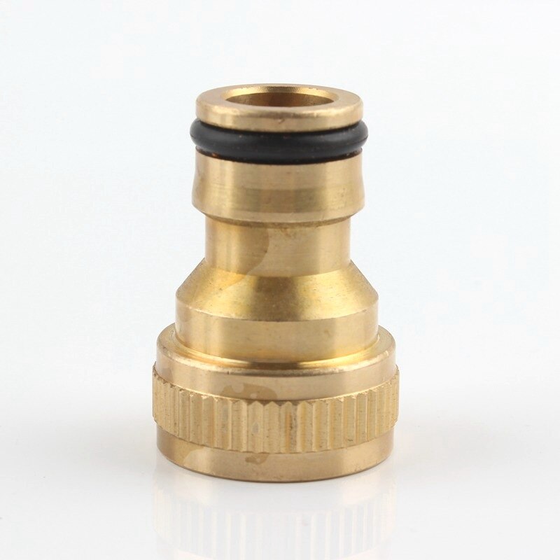 1/2" Female Male Thread Brass Quick Connector Water Tap Faucet Nozzle Joint 16mm Hose Adapter Air Pump Garden Irrigation Fitting: Gold