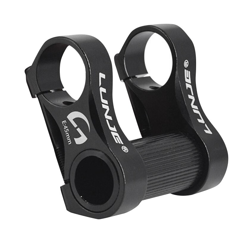 LUNJE Folding Bike Double Stem Adjustable Double Stem Bike Stem Bicycle Handlebar Stem Extender