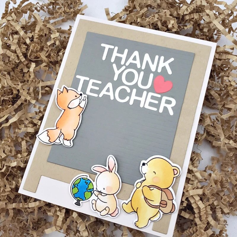 Stripes Frame Stacked Circles Letter Board Slim Die Cuts Metal Cutting Dies for DIY Scrapbooking Cards Crafts Dies 06