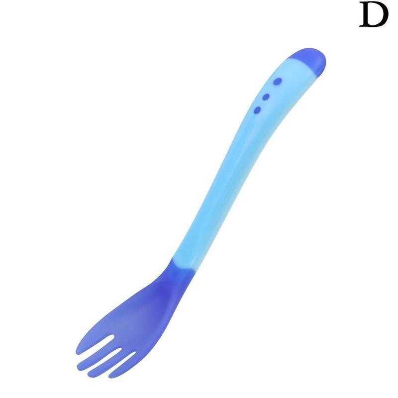 Babysilikonsked med temperatursensor - KITPIPI: D